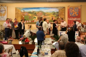 Concours Fromonval France remise prix sur scène
